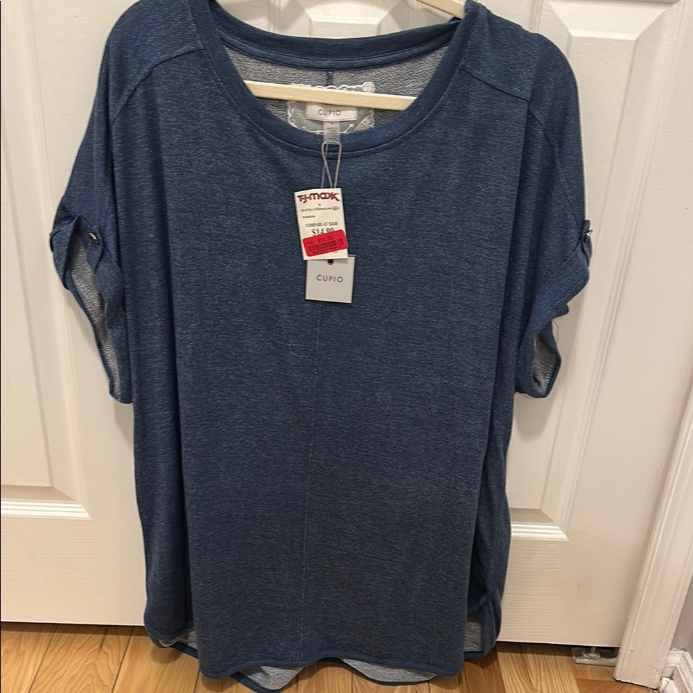 Cupio Women's Blue Top
